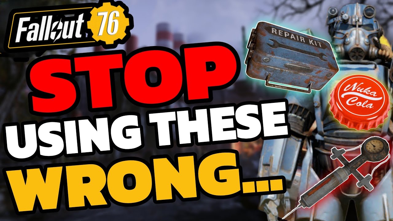 Fallout 76: Хватит тратить капсулы, ремкомплекты и стимуляторы! — Советы и рекомендации для начин...