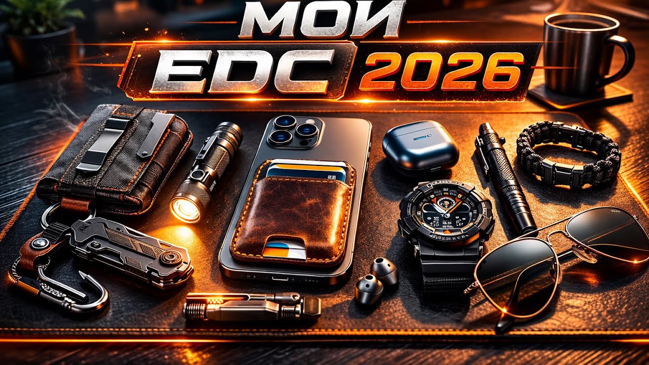 EDC 2026. МОЙ реальный утилитарный EDC на каждый день. 