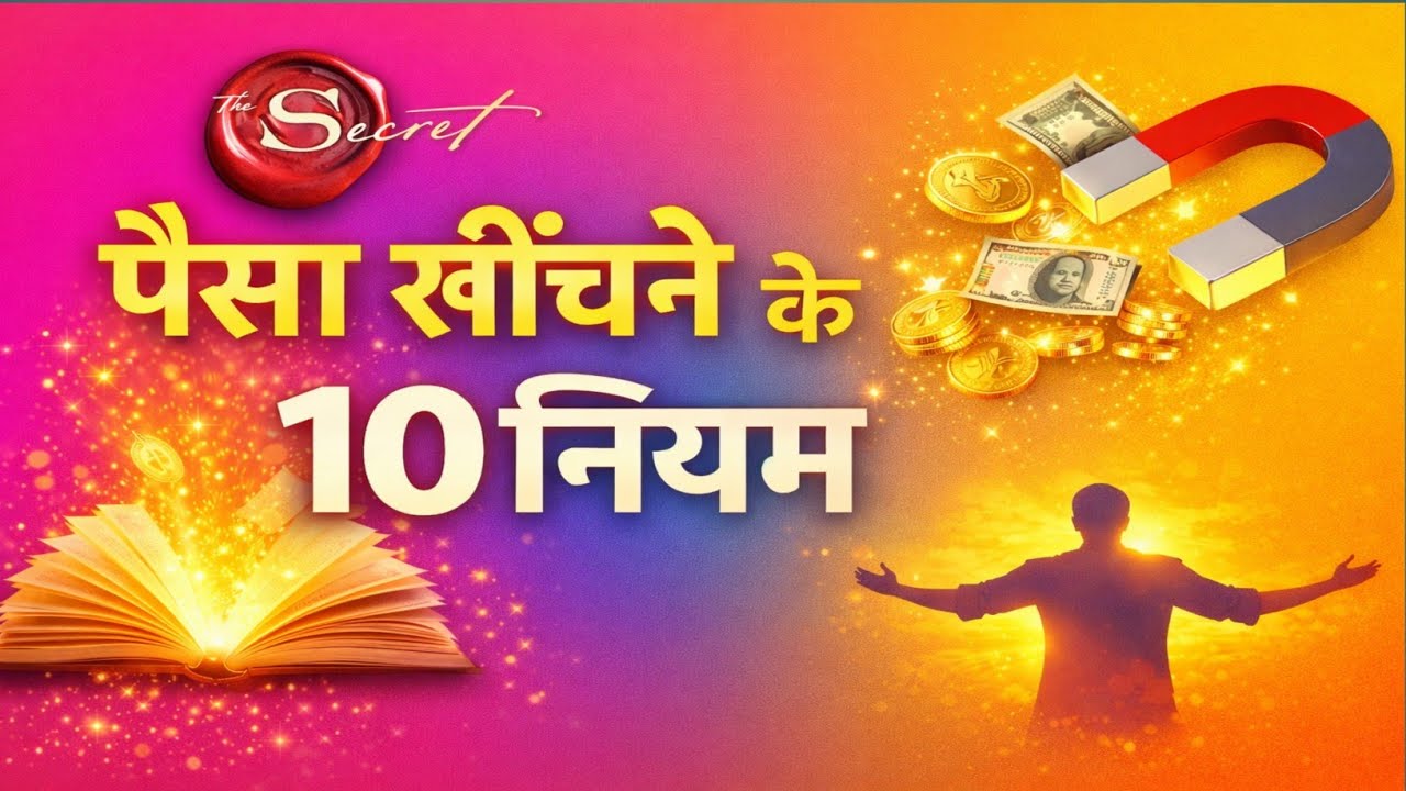 The Secret के 10 नियम | पैसा आकर्षित करने के आसान तरीके | Money Attraction Hindi💯📈
