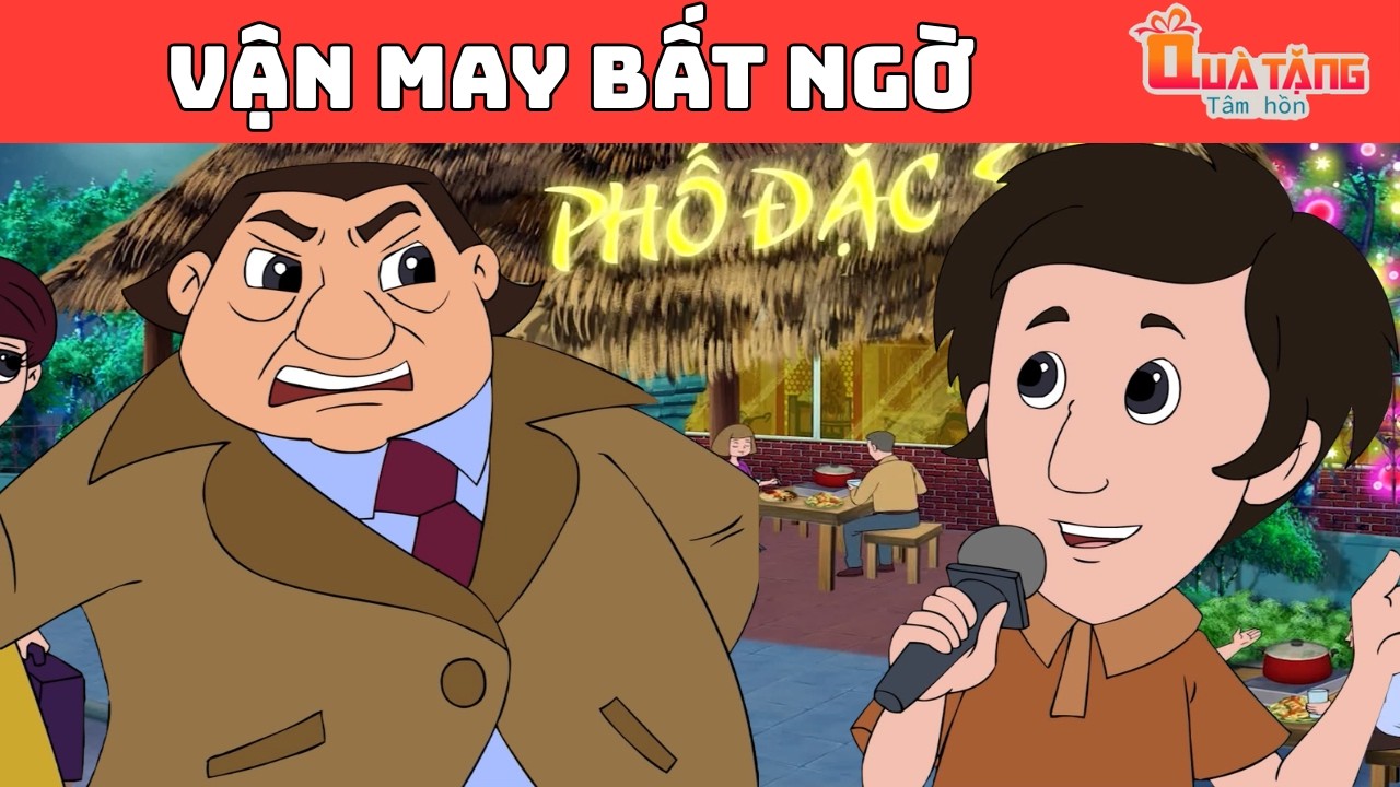 VẬN MAY BẤT NGỜ | Truyện cổ tích | Phim Hoạt Hình Cổ Tích | Hoạt Hình Cổ Tích Hay Nhất