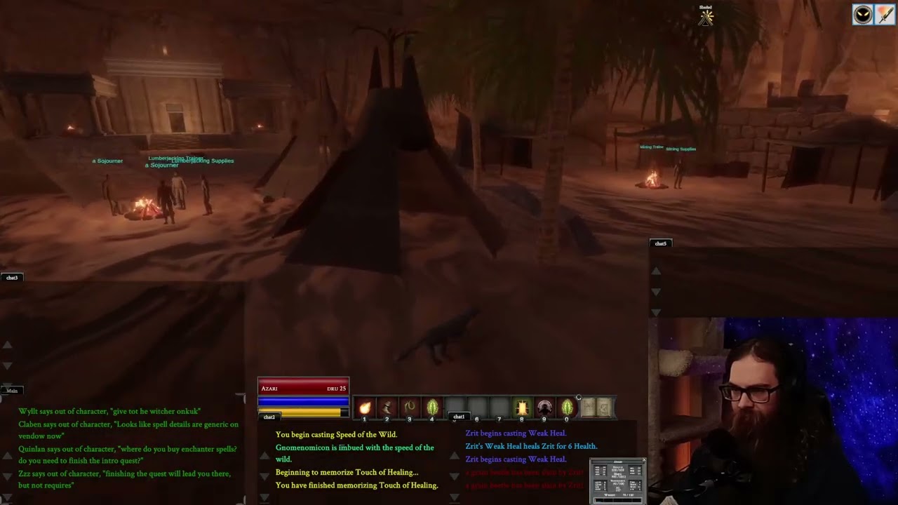 MnM 11/25 Playtest Stream - Day 7 - Mining, Skyseer Illya raid boss, Gobbo Wizzy alt stuff