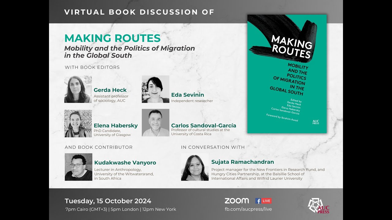 Making Routes A Virtual Book Discussion
