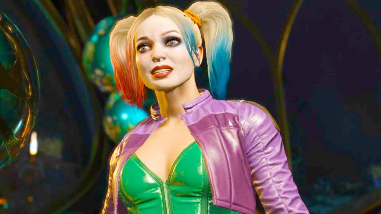 Injustice 2 PC - All Super Moves on Harley Quinn Joker's Moll Costume 4K Ultra HD Gameplay