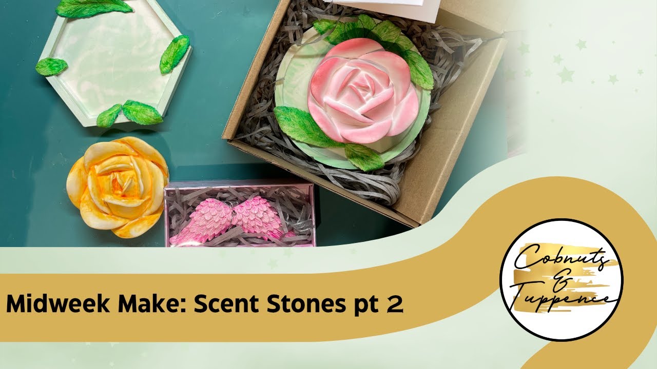 Midweek Make:  Aqua Cast Scent Stones part 2