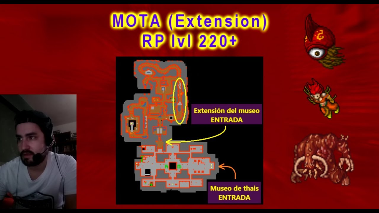 Tibia - Extension Museum of tibian arts/MOTA (Derecha) RP 220+