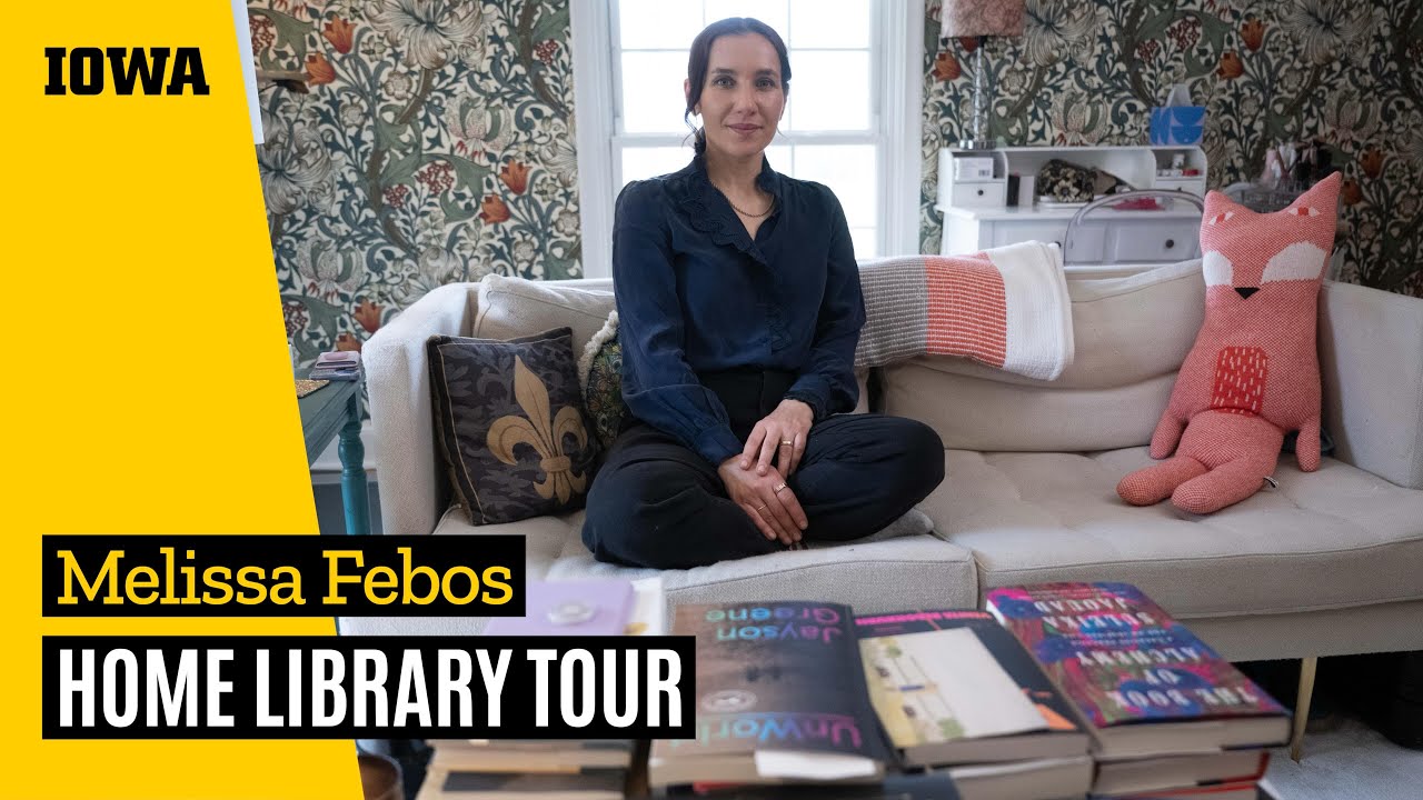 Melissa Febos: Home library tour