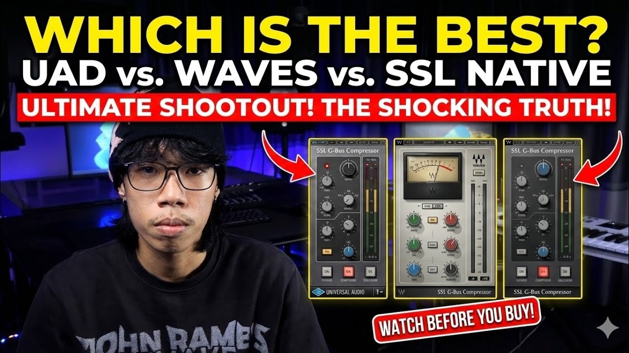 Which SSL G-Bus should you use? UAD VS WAVE VS SSL Native  