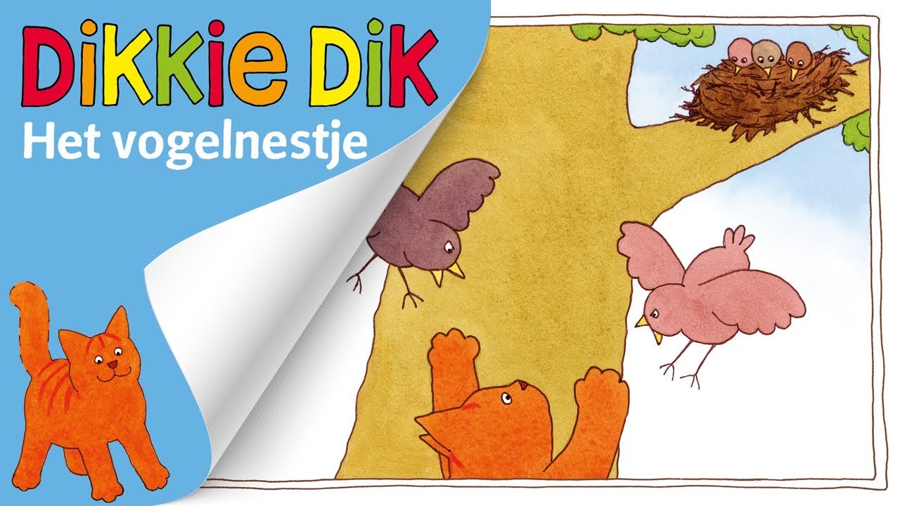 Het vogelnestje | Voorleesverhalen voor Kinderen | Dikkie Dik