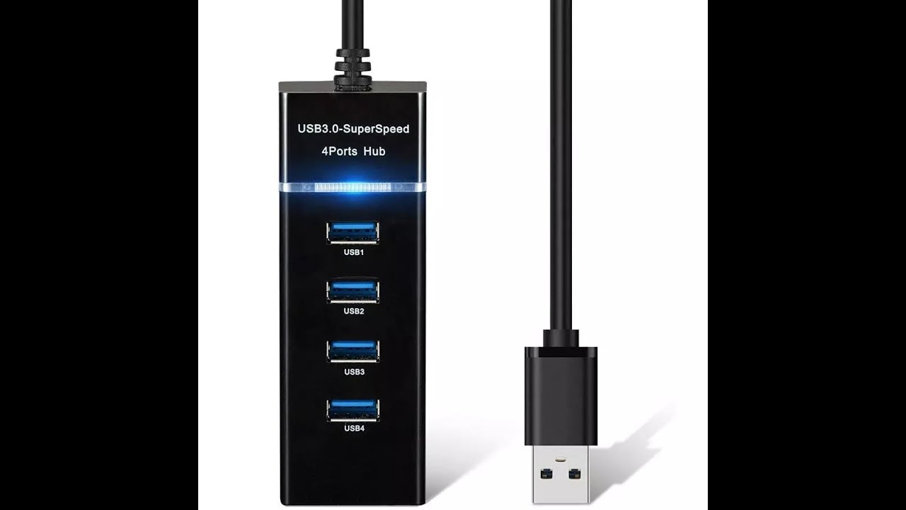 HUB MULTIPUERTO MULTIPLICADOR USB 3.0 4 PUERTOS