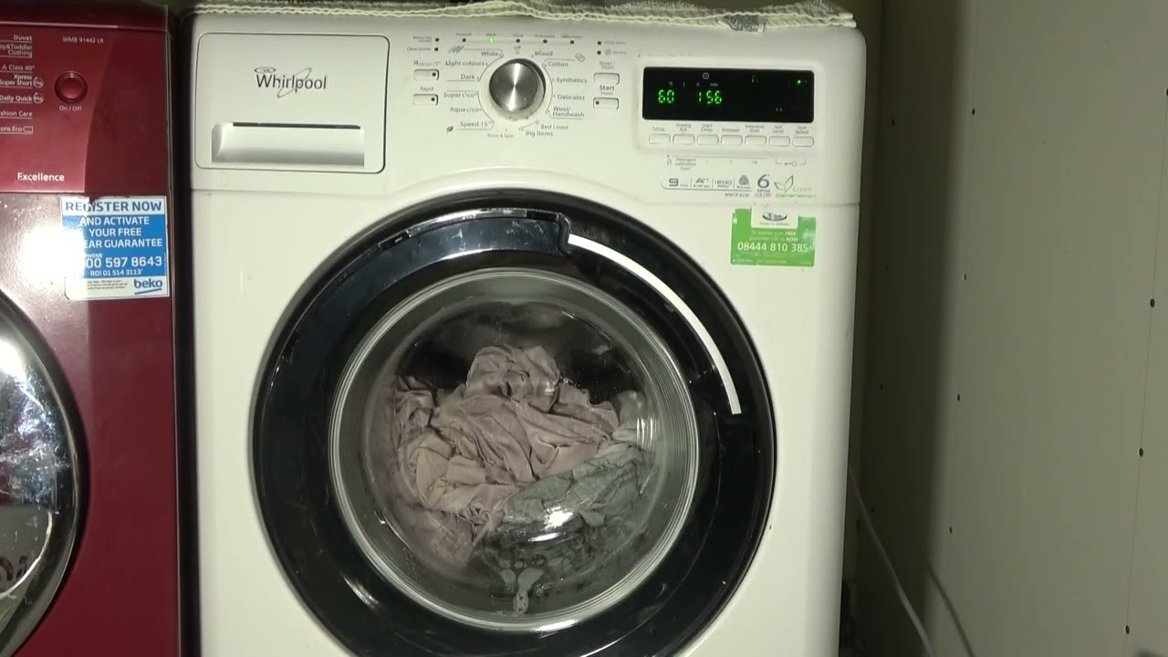 Bed Linen 60'c - Whirlpool 6th sense WWCR9230