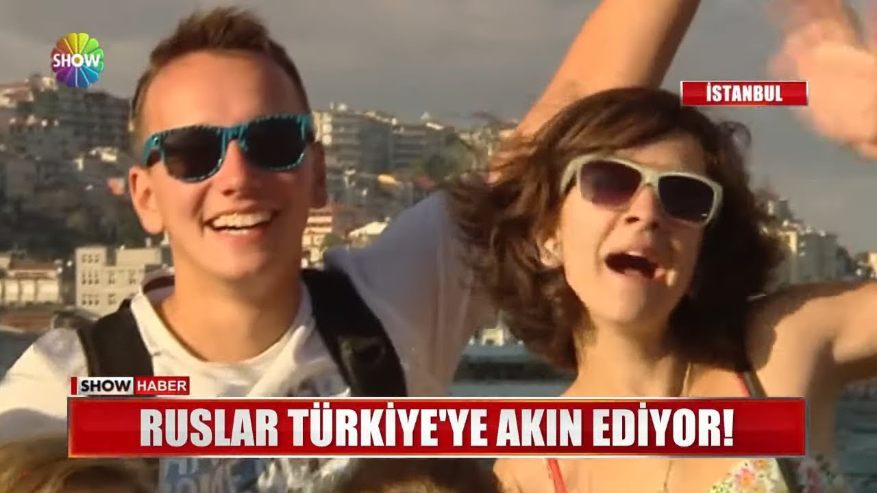 Ruslar Türkiye'ye akın ediyor!