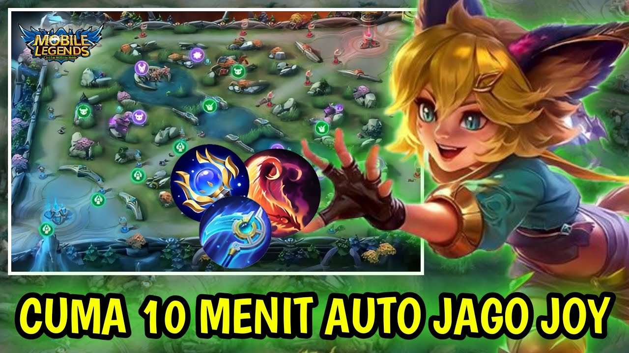 MAKRO MIKRO JUNGLER!! Rotasi Jungler ML Meta Sekarang|Cara Menggunakan Hero Joy 2025 