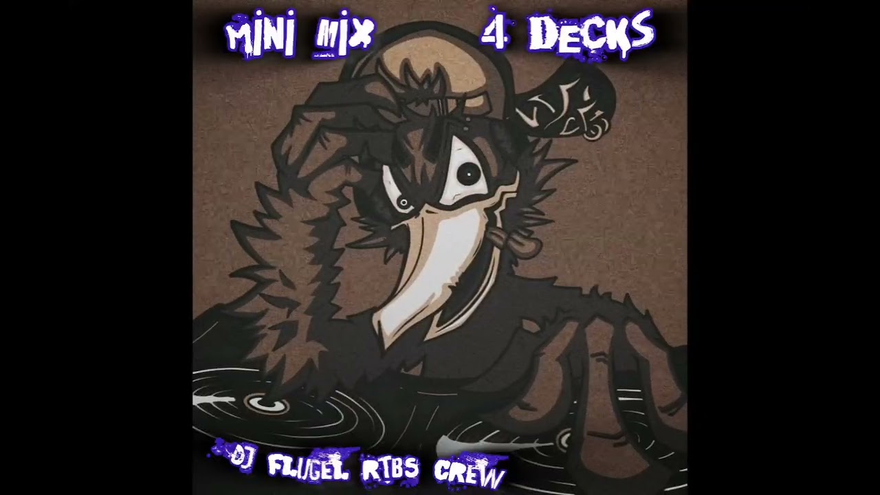 MINI MIX 4 DECKS // DJ FLUGEL RTBS CREW #teuf #freeparty
