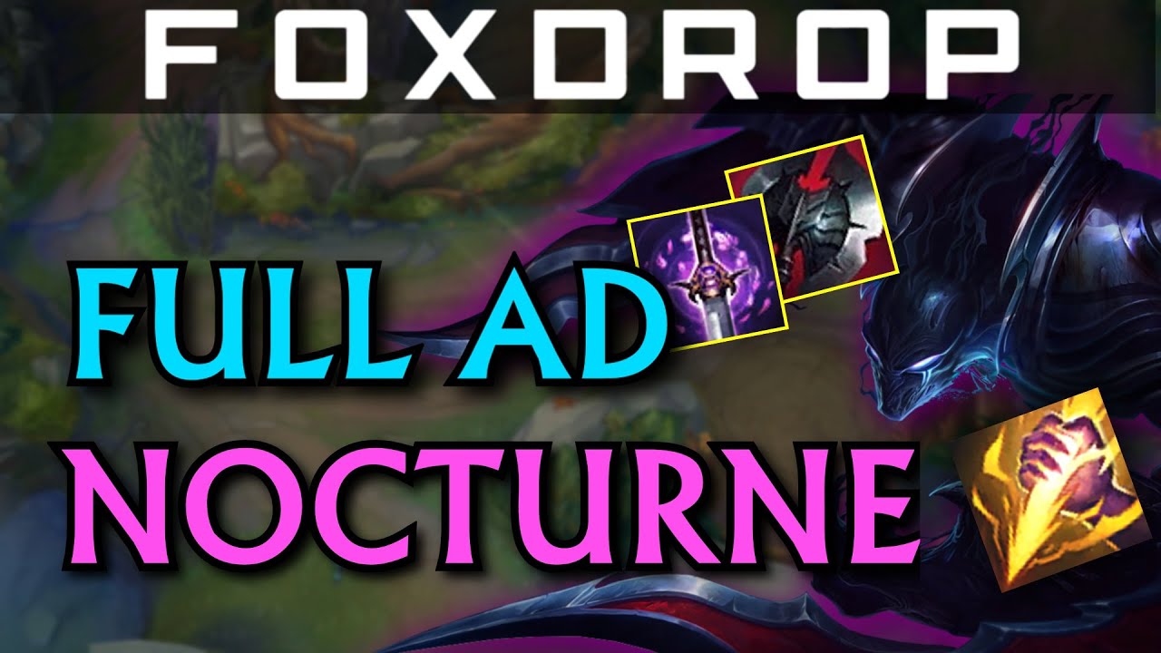 How to Carry #6 - SPOOKY FULL AD NOCTURNE JUNGLE - League of Legends (Unranked to Diamond)