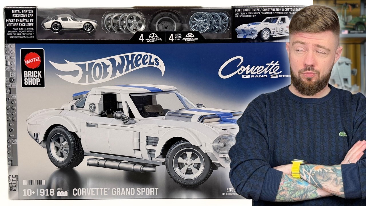 CORVETTE GRAND SPORT 🛞 MATTEL BRICK SHOP RECENZJA