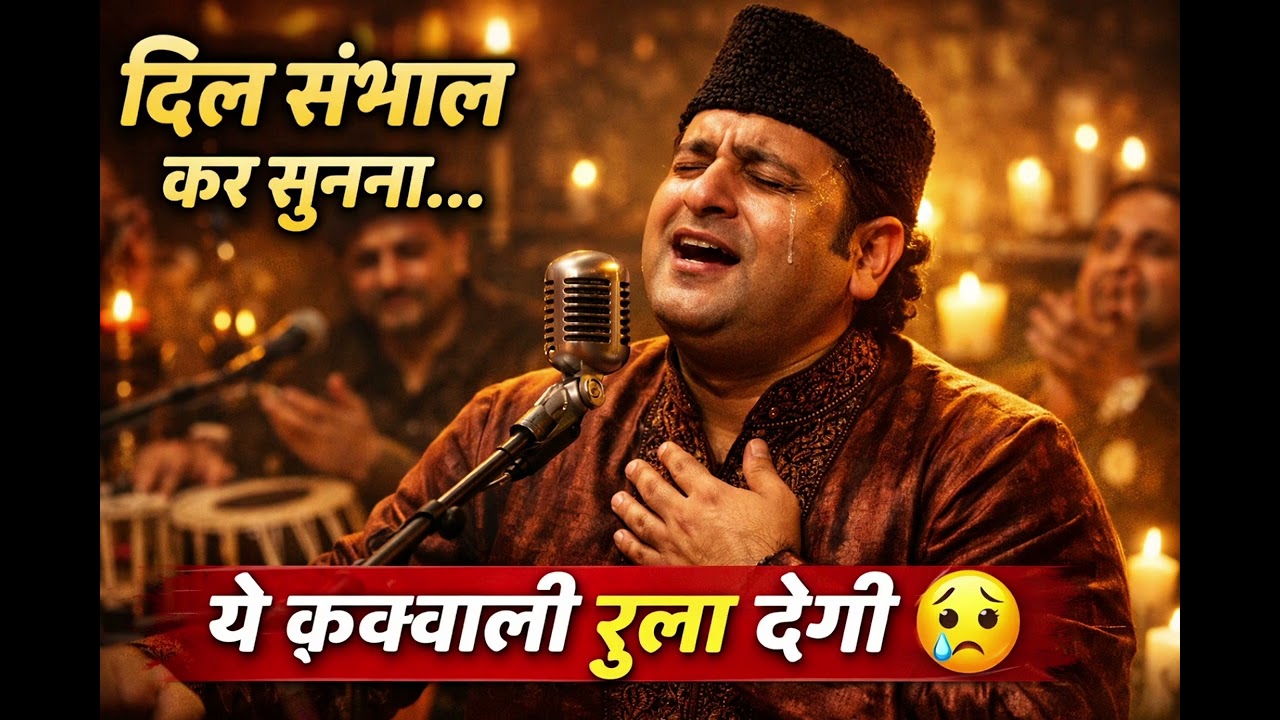 दिल संभाल कर सुनना… [Emotion] | Heart Touching Sufi Qawwali 2026 | Broken Heart 💔  | New Qawwali 💔 😢