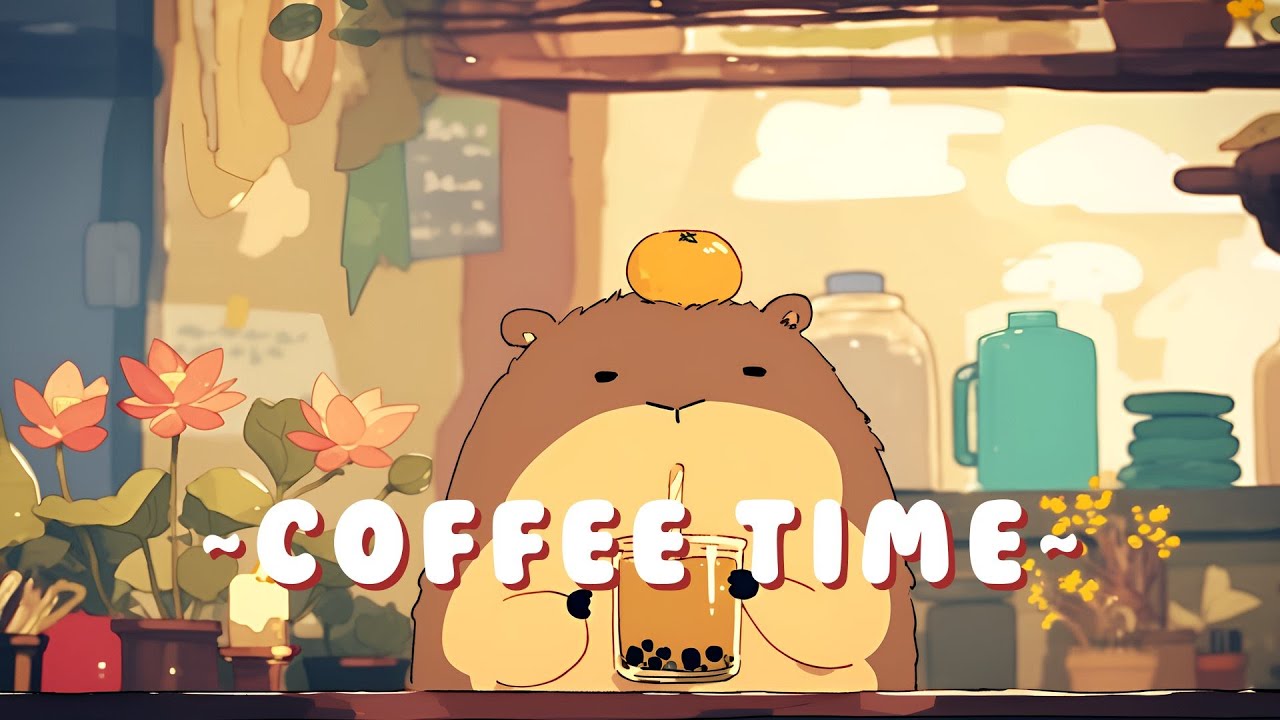 Capybara Music Corner - Chill Jazz Beats to Relax/Study ~ Zen Moments ~ 🦫 ✨ 🌙 | High Quality