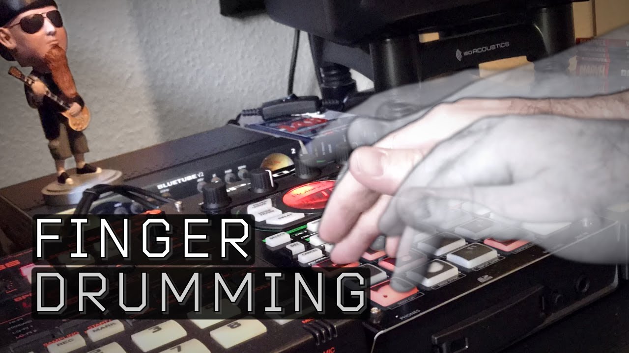 Finger Drumming Lesson: Practice Patterns w/ Lo-Fi Play Along Jam Track [Beat Making Tutorial]