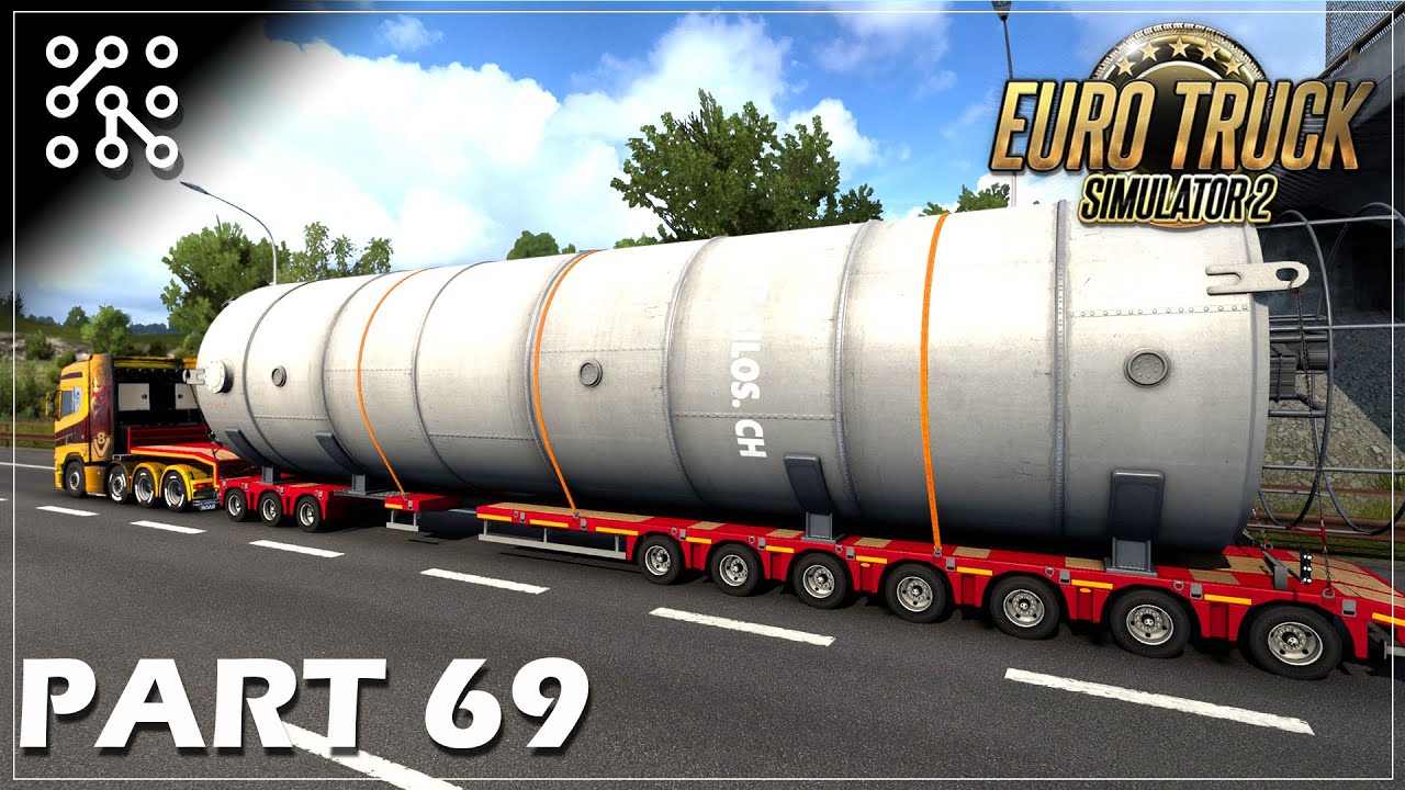 EURO TRUCK SIMULATOR 2 CZ | Nadměrný náklad SILO #69 | Lets play | Česky