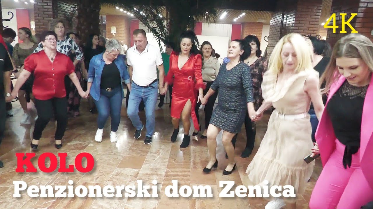 Narodno kolo Lejla Leky bend 4K - Sijelo kod Ifete Zenica penzionerski dom