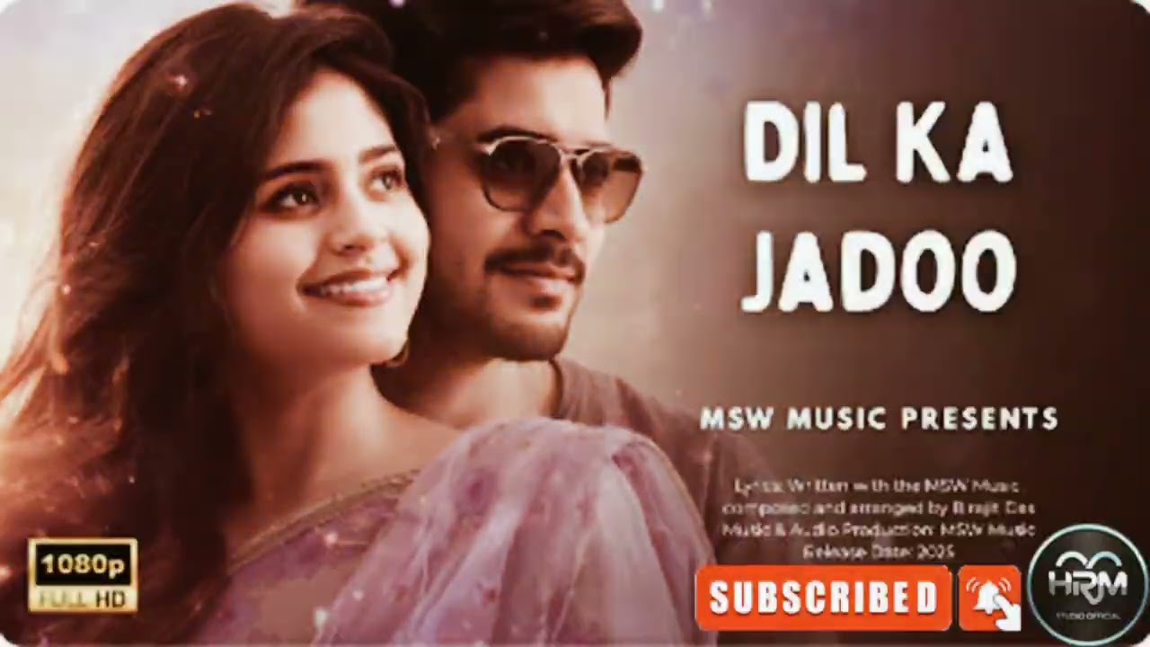 💐 DIL KA JADOO | Bollywood Romantic Song 2025 |HRM Studio Official Hindi Presents ♥️ new love song