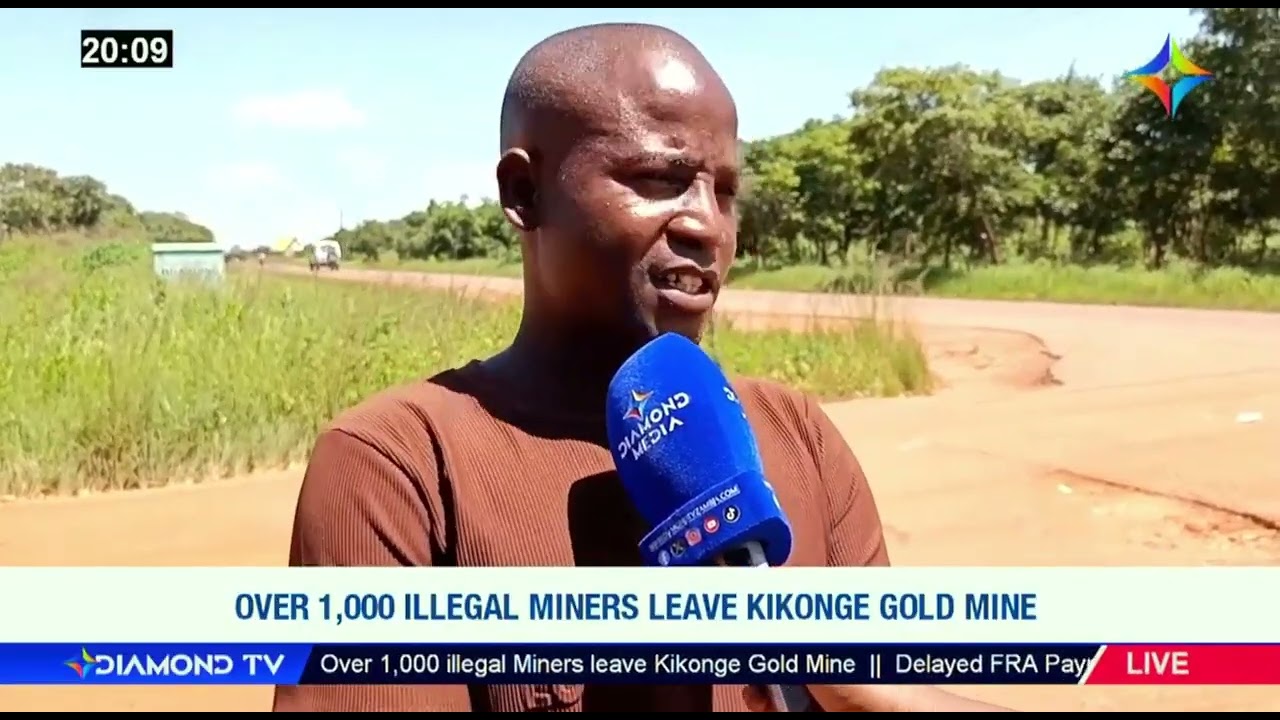 OVER 1,000 ILLEGAL MINERS LEAVE KIKONGE GOLD MINE