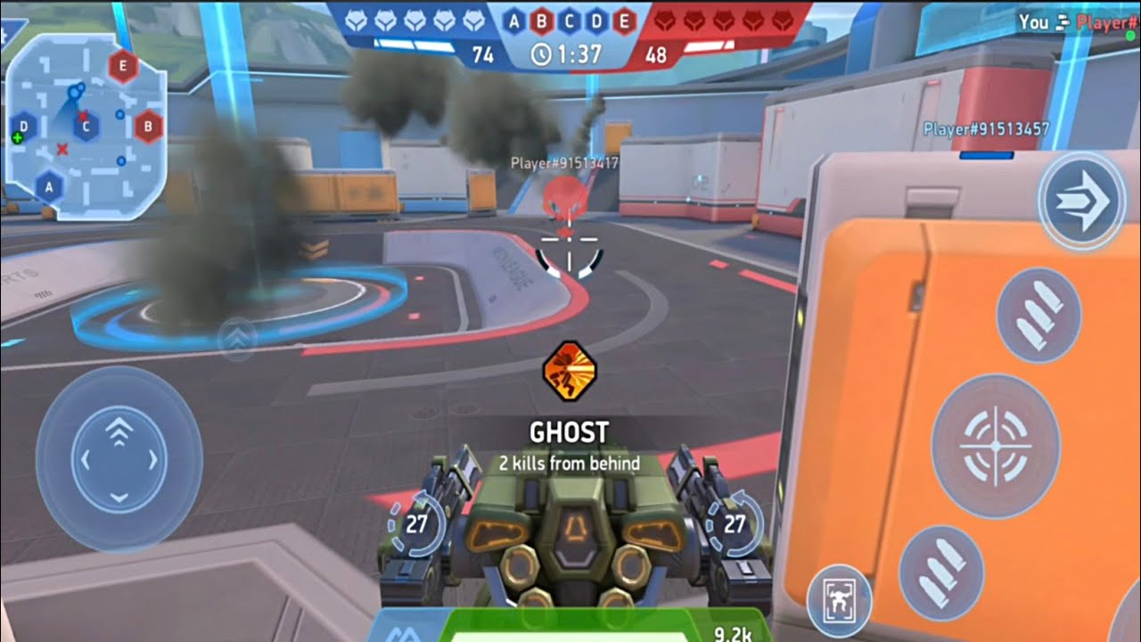 Mech Arena Robot Shooting Video Game