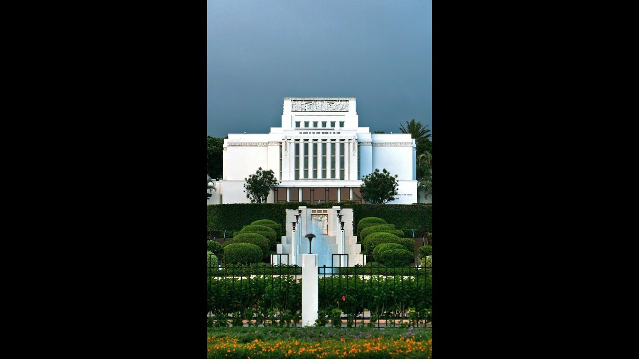 Laie Hawaii Temple Grounds of The Church of Jesus Christ of Latter-day Saints