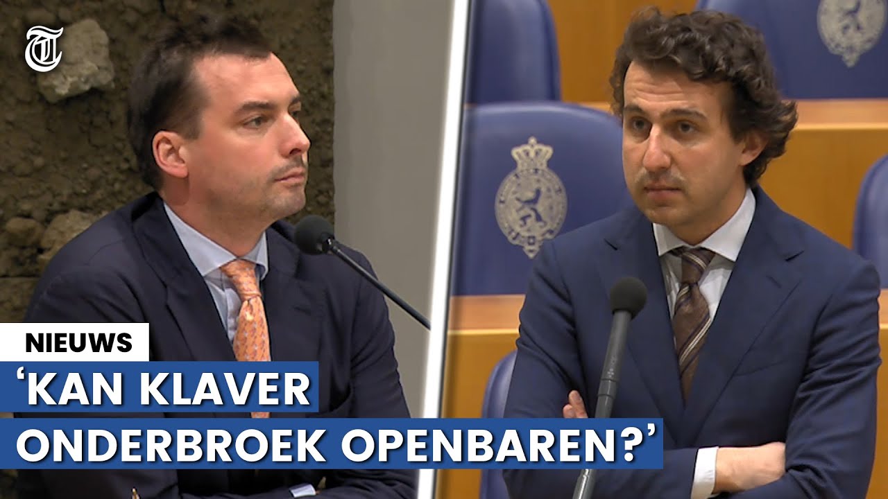 Zien: hier zou Baudet Klaver bedreigen