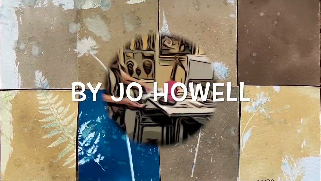 Demonstration: Hand tinting a wet cyanotype by Jo Howell