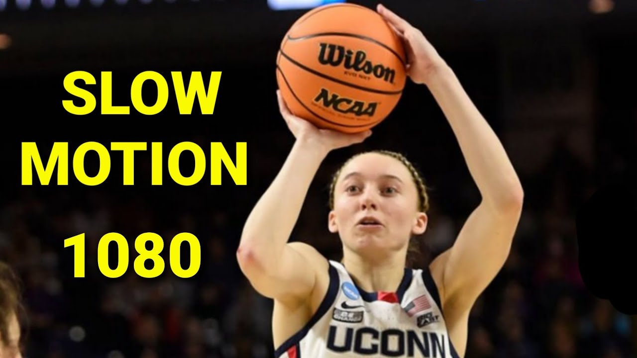 Paige Bueckers Shooting Form Slow Motion (1080_HD) Part 1
