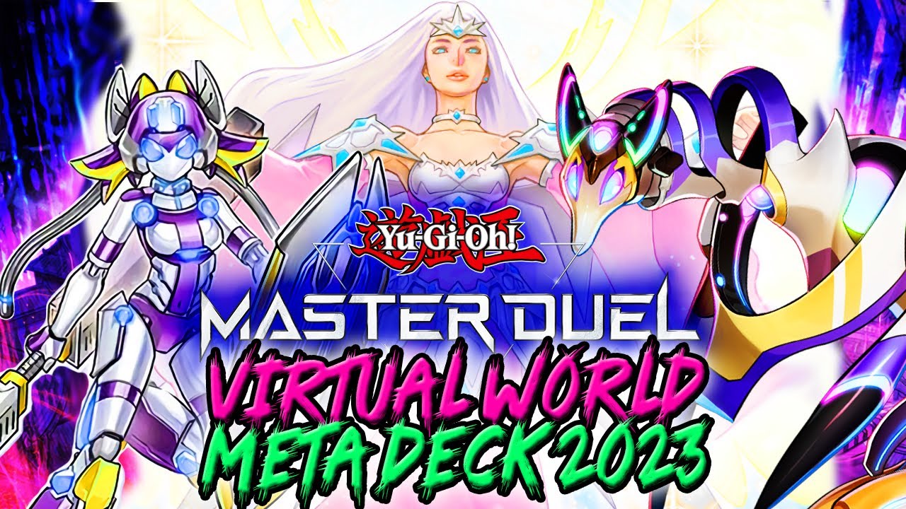 VIRTUAL WORLD Deck Master Duel 2023! NUEVO TIER?  |Gameplays y Decklist.