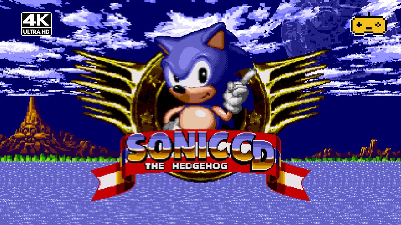 Sonic CD (1993) Gameplay | 30 Minutes of Classic High-Speed Action in 4K