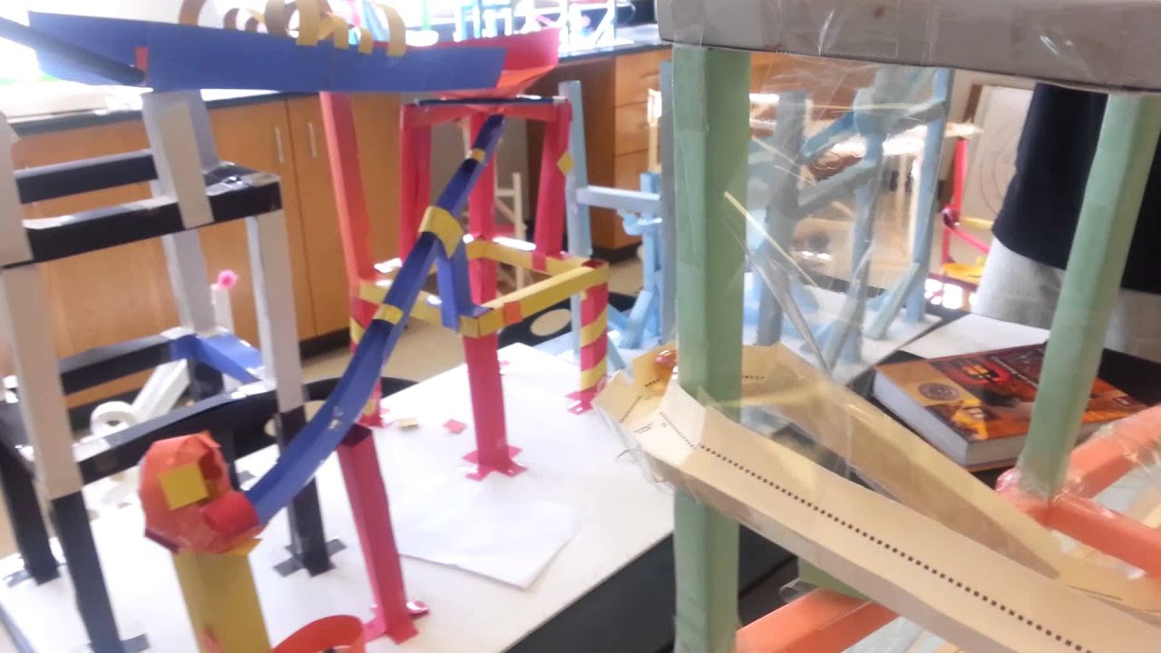 Paper Roller Coaster 2nd period 2015