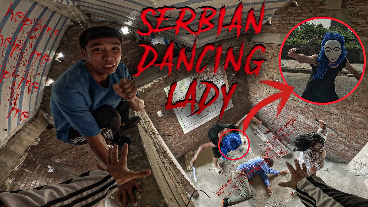 SERBIAN DANCING LADY REAL LIFE ESCAPE 30.0 | Horror Parkour Pov Short | Bubbles 3Run