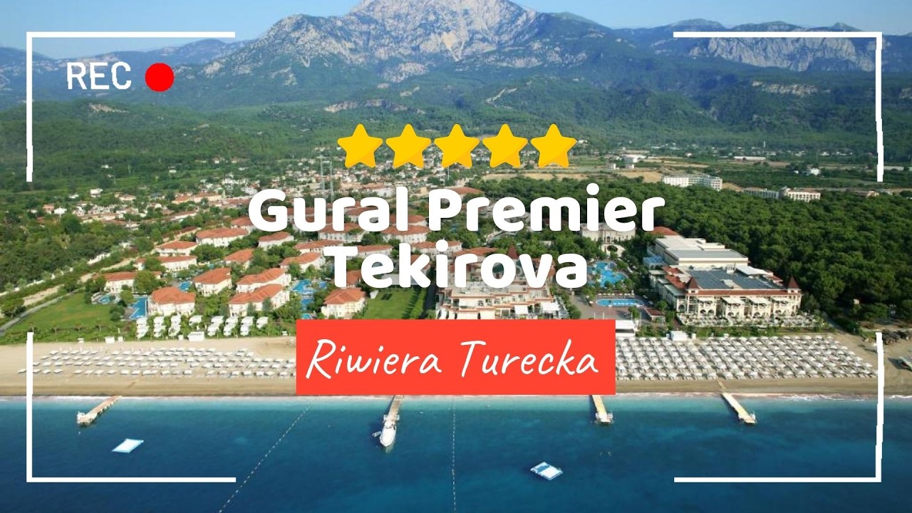 RODZINNY HOTEL GURAL PREMIER TEKIROVA 🇹🇷🌴 KEMER, RIWIERA TURECKA #wakacje #turcja