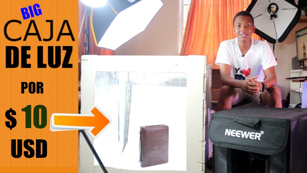 ✴️como hacer una caja de luz CASERA  (softbox para fotografia de PRODUCTO )