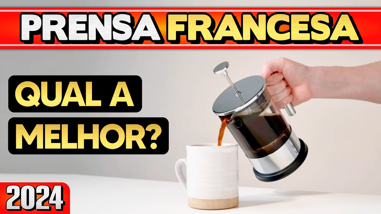 Qual Cafeteira Prensa Francesa COMPRAR em 2024? TOP 5 CUSTO x BENEFÍCIO! ☕🥐