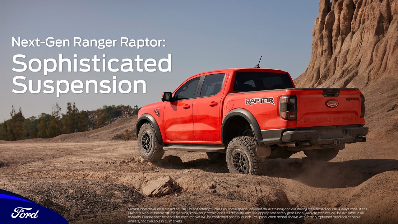 Ford Ranger Raptor: Sophisticated Suspension