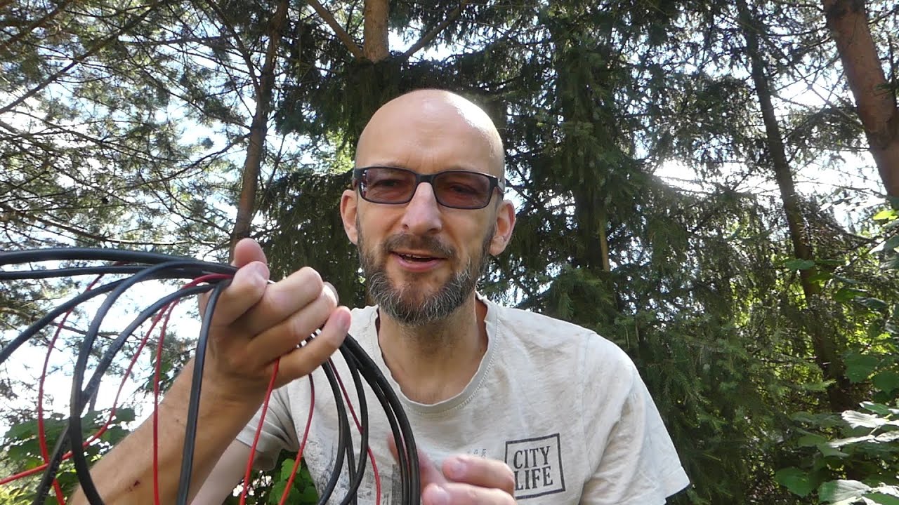 Antena terenowa 5/8 fali na pasma 10 i 11 metrów (także CB)