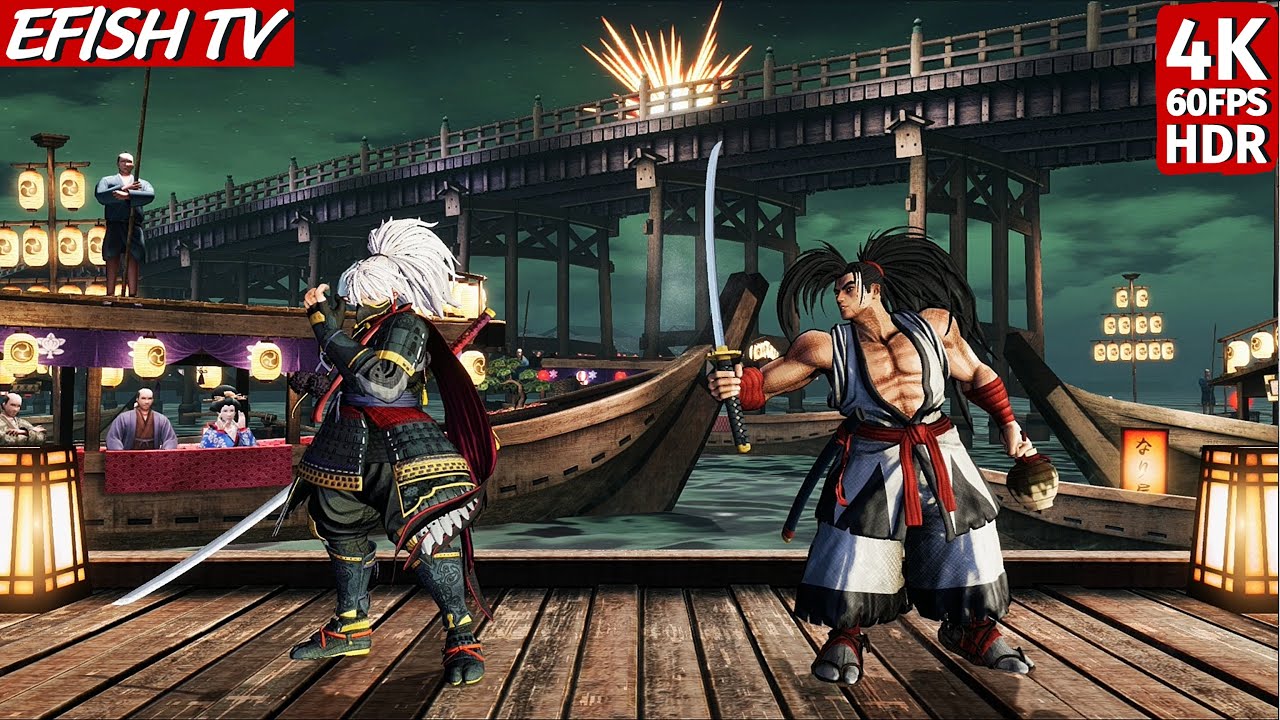 Kurama Yashamaru vs Haohmaru (Hardest AI) - Samurai Shodown