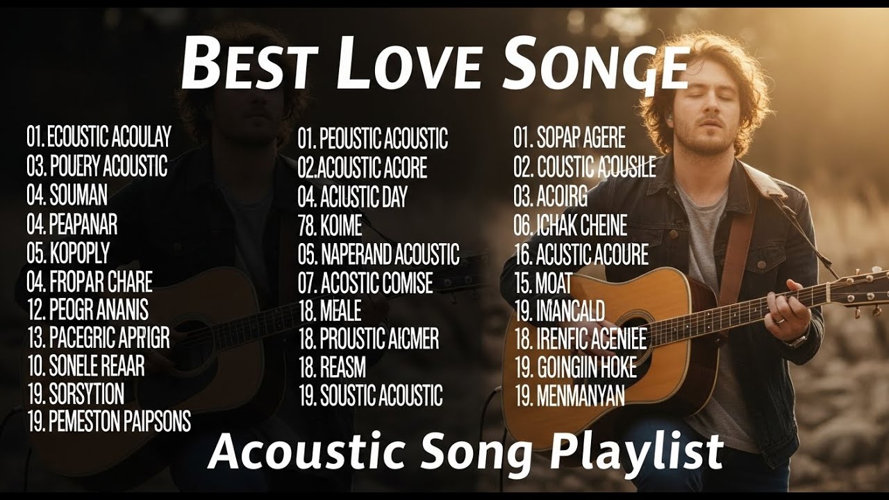 Peaceful Romantic Acoustic Songs | Chill Playlist Vol 【2048】