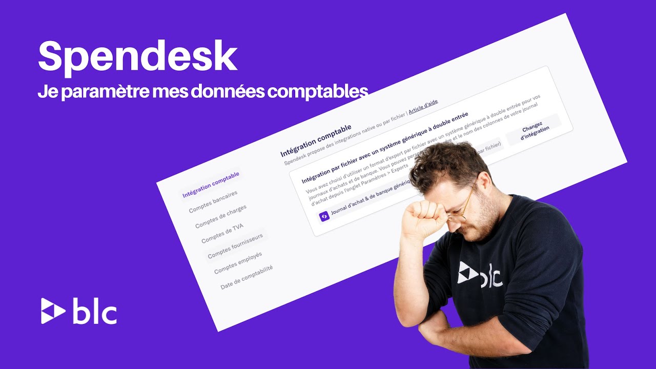 Spendesk - Paramétrage comptable avec Sage 100 Comptabilité