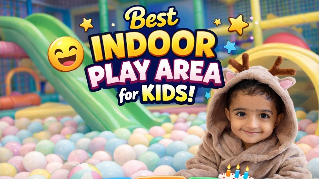 Indian Blippi - Kids Indoor Play Zone Fun 🧸 | Toddler Play Area In Pune Fun and learning zone