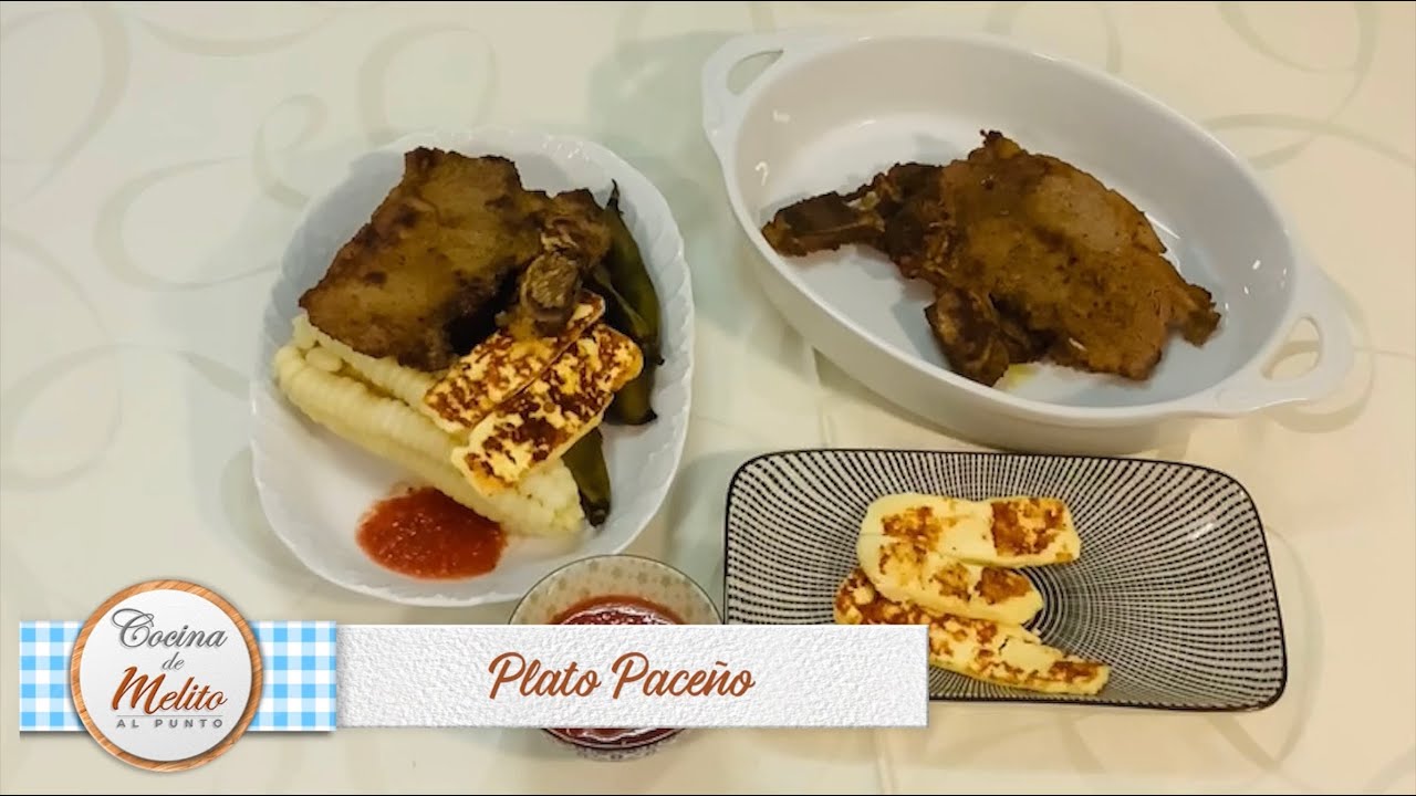 Plato pace&ntilde;o