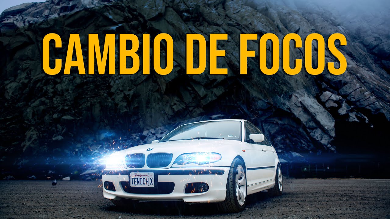 E46 Cómo cambiar focos Halogenos y Xenon | elzhp