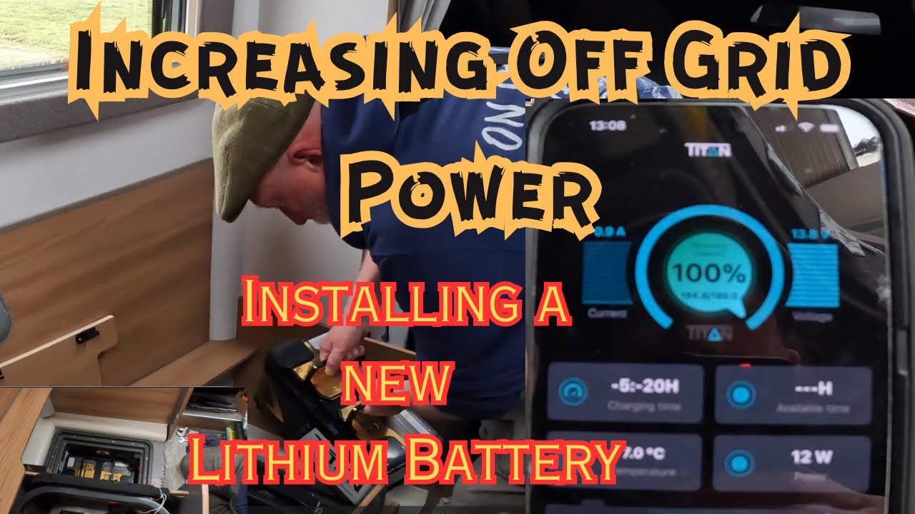 Power Upgrade for Florrie. Fitting a Lithium Battery