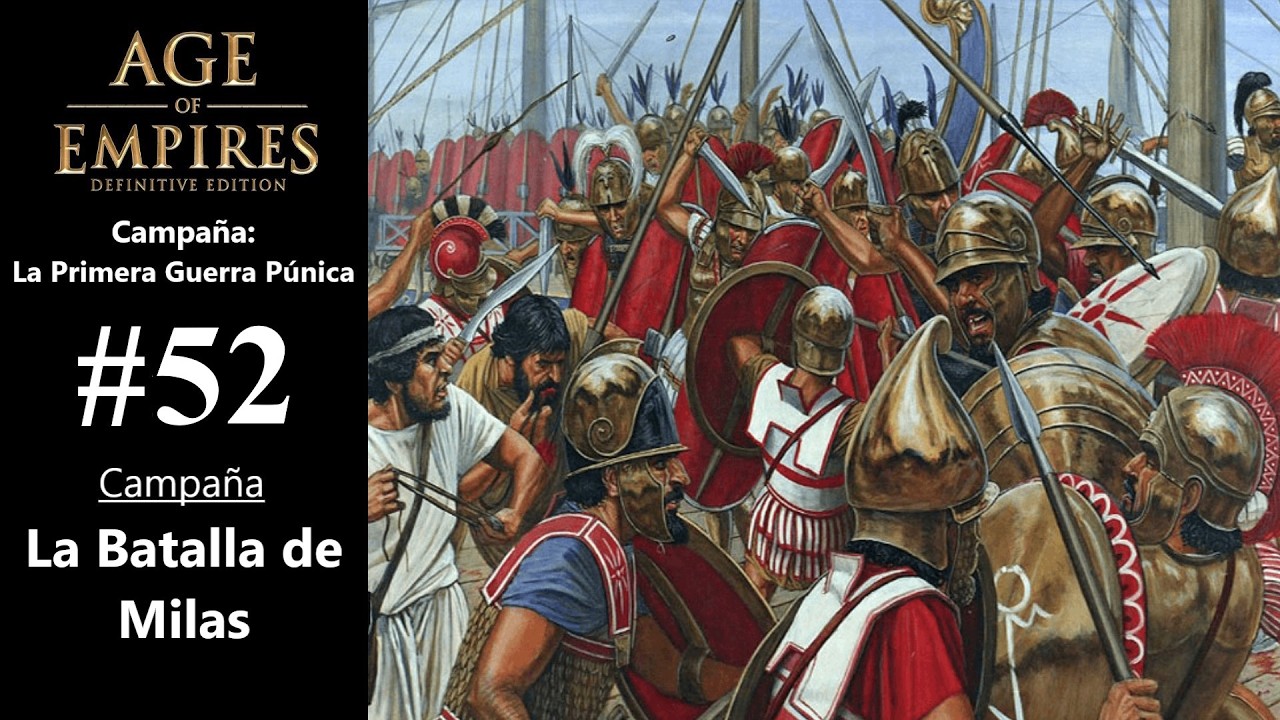 Age of Empires: Definitive Edition (MÁXIMO)| P. 52: Primera Guerra Púnica - La Batalla de Milas (PC)