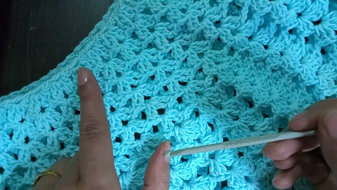 very easy crochet poncho ( subtitles available)