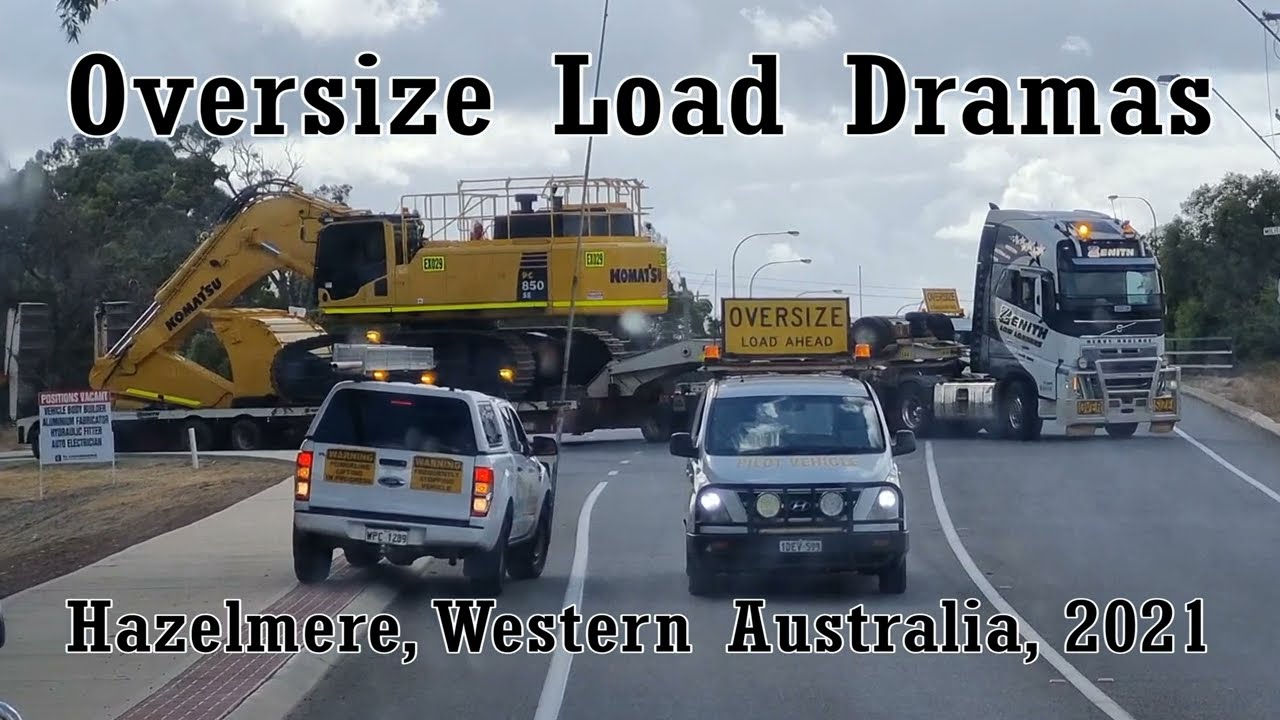 Oversize Load Dramas - Hazelmere, Western Australia - 2021